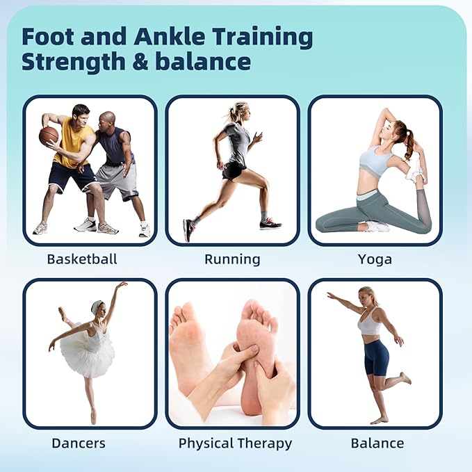 Versatile 40 Inch Beech Wood Balance Beam for Home Use - Enhance Balance, Ankle Strengthener Foot Exerciser for Sprained, Physical Therapy Purposes for Plantar Fasciitis Relief