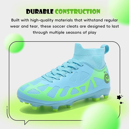 Soccer Cleats Kids Boys Girls Athletic Outdoor Football Shoes