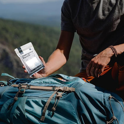 Altland 6 Pack of Emergency Blankets - Heat Reflective Blankets for Winter Survival Kits, Disaster Preparedness, Cold Weather Camping, and Homeless Care Packages