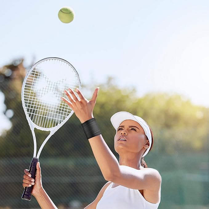 Black Prewrap,Prewrap Athletic Tape,6 Roll Pre wrap Headbands for Hair Soccer,Foam Underwrap Sports Wrap for Ankles Wrists Hands Knees Elbows 2.75 Inches X 12 Yards