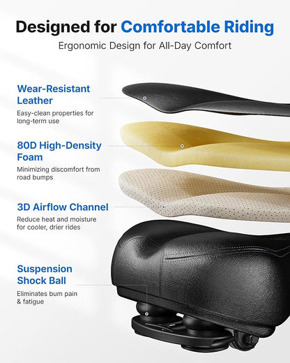 MERACH Exercise Bike, Brake Pad Stationary Bike with Exclusive App, Low Noise Indoor Cycling Bike with 300lbs Weight Capacity, Tablet Mount and Fitness Courses for Weight Loss