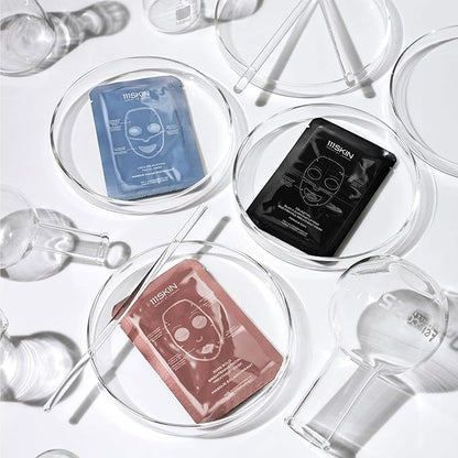 111SKIN Rose Gold Brightening Facial Treatment Mask | Fragrance Free | The Ultimate Pre-Event Mask | For Hydration & Radiance | Set of 5 (1.01 oz each)