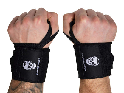 Gymreapers Weightlifting Wrist Wraps (Competition Grade) 18" Professional Quality Wrist Support