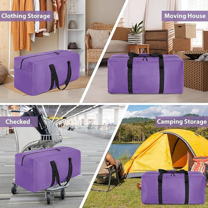 Extra Large Travel Duffle Bag, 160L Gear Bag for Men and Women, Storage Bag Ideal for Overnight Camping and Weekend Getaways