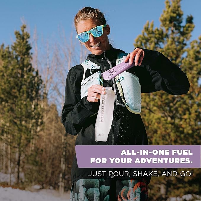 Tailwind Nutrition Endurance Fuel, Carbohydrate & Electrolyte Sports Drink Mix Powder, Gluten-Free, Vegan, Grape, 50 Servings