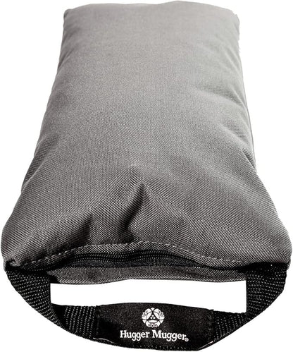 Hugger Mugger 10lb Yoga Sandbag - Adds Weight to Your Poses, Zipper Cover, Sturdy Handle, Silica Sand Filling, Durable Material