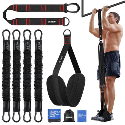 Pull Up Assistance Bands 260lbs, Heavy Pull Up Bands Resistance Bands for Pull Ups Working Out with