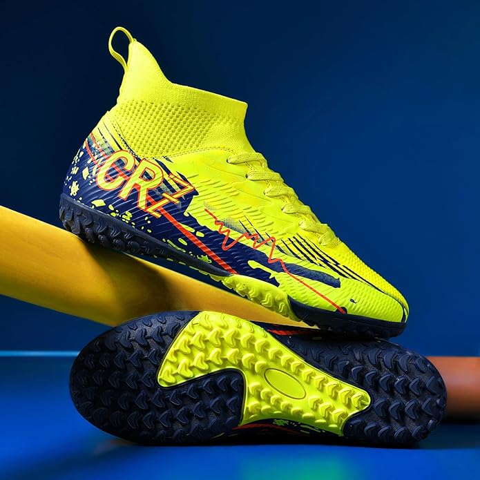 Soccer Cleats for Mens Womens Indoor Turf Soccer Shoes Youth AG TF Training Football Boots Unisex