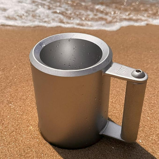 Coffee Mug 26LB,500ML,Dumbbell 12KG,beer mug,Overweight Dumbbell Fitness Sports Water Cup,Gym Workout Coffee Enthusiast Gift,Prank Gift (26LB - 500ML)(Food-grade coating)