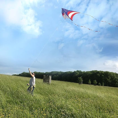 Mint's Colorful Life Delta Kite for Kids & Adults, Extremely Easy to Fly Kite, Best Kites for Beginner