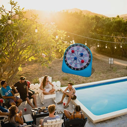 6ft Large Giant Inflatable Dartboards Jumbo Soccer Target Darts Outdoor, Yard, Lawn, Carnival Games for Adult Family,Kids,Toddler Golf,Kick Ball,Rugby Camping Games