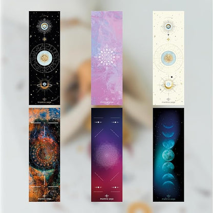 Mantra Yoga Travel PRO 1.5mm - Foldable Fitness & Exercise Mat with Bag | Lightweight, Compact & Eco-Friendly | Non-Slip & Washable | For All Types of Yoga | 72" L x 24" W | 2.6 lbs