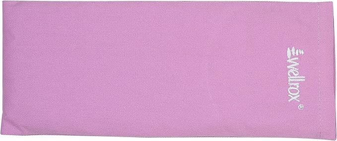 Weighted Eye Pillow - Flaxseeds & Lavender Eye Pillow Weighted for Restorative Yoga, Meditation & Stress Relief (Lavender, Scented)