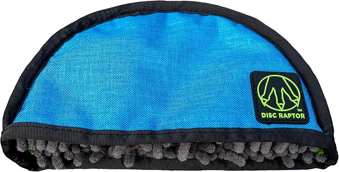 The Original Disc Golf Cleaning Tool with Microfiber & Turf | Flying Disc Golf Towel Accessories & Equipment | Patented Design