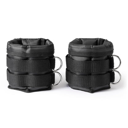 Amazon Basics Adjustable Ankle Weights for Men & Women, 5 lb Set (2.5 lb Each), for Workouts