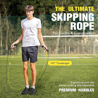 Soccer Training Equipment, Speed Agility Training Equipment for Kids Youth Adults, 20ft Agility Ladder, 4 Hurdles, Jump Rope, 12 Soccer Cones, Running Parachute, Football Training Equipment