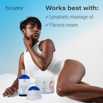 Lymphatic Drainage Massager, Fibro Roller Ball for Post Surgery Recovery