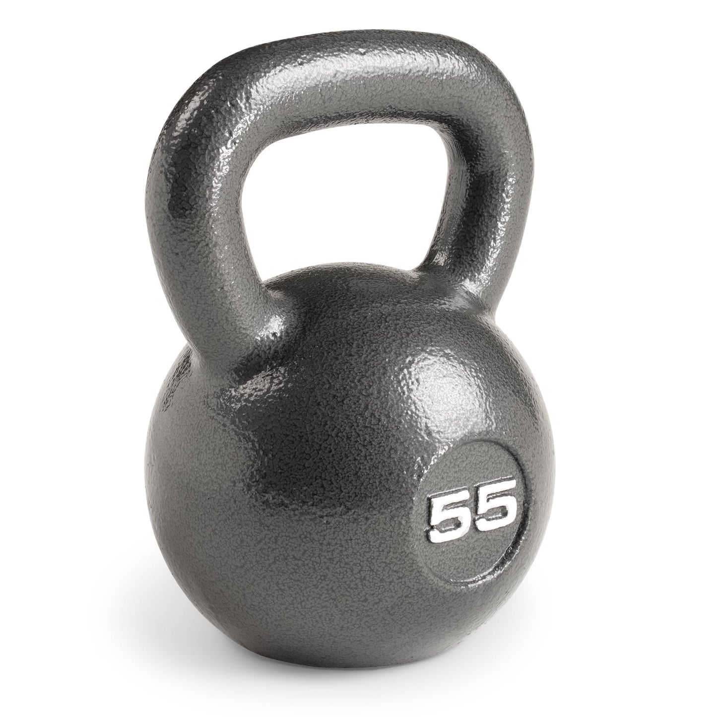 Marcy Hammertone Kettlebells, Ideal Workout Weights For Home Gym, Cast Iron, Black, 55lbs HKB-055