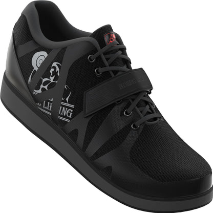 Nordic Lifting Squat Shoes for Men - Deadlift & Lifting Shoes MEGIN Black