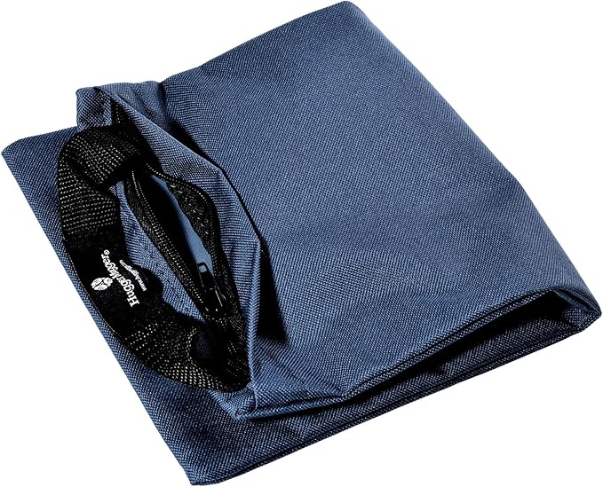 Hugger Mugger Unfilled 10lb Yoga Sandbag - Adds Weight to Your Poses, Zipper Cover, Sturdy Handle, Durable Material, Not Filled with Sand