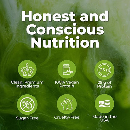 About Time Vegan Protein Powder 20g Salted Caramel, Natural Ingredients, Non-GMO, Plant Based, Gluten Free, Soy Free, Dairy Free, 32 Servings