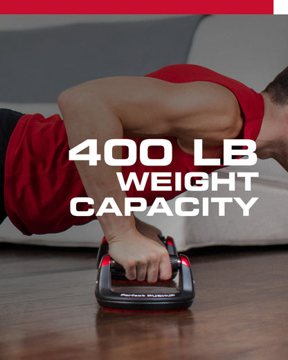 Perfect Pushup Elite - Rotating Handle Design with Steel Ball Bearings for Smooth, Effortless