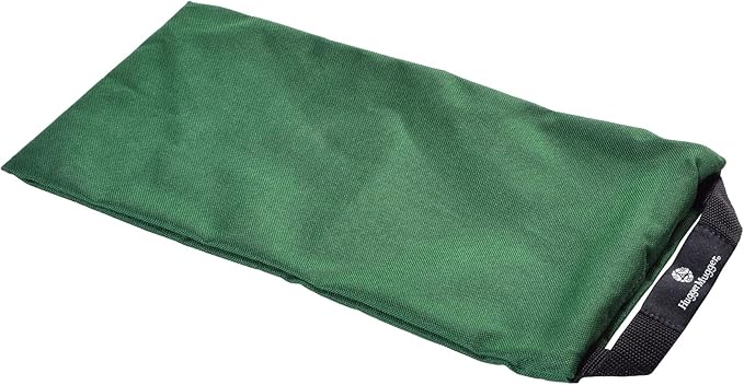 Hugger Mugger Unfilled 10lb Yoga Sandbag - Adds Weight to Your Poses, Zipper Cover, Sturdy Handle, Durable Material, Not Filled with Sand