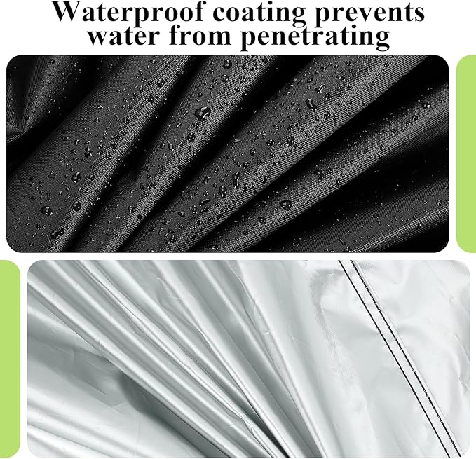 Squat Rack Cover with Waterproof Zipper, Protective Cover for Power Cage/Weight Lifting Rack/Weight Cage/Power Racks for Home Gym Equipment Storage-Indoor & Outdoor Use, 64" x 68" x 82.5"