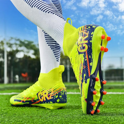 Soccer Cleats for Mens Womens Indoor Turf Soccer Shoes Youth AG TF Training Football Boots Unisex