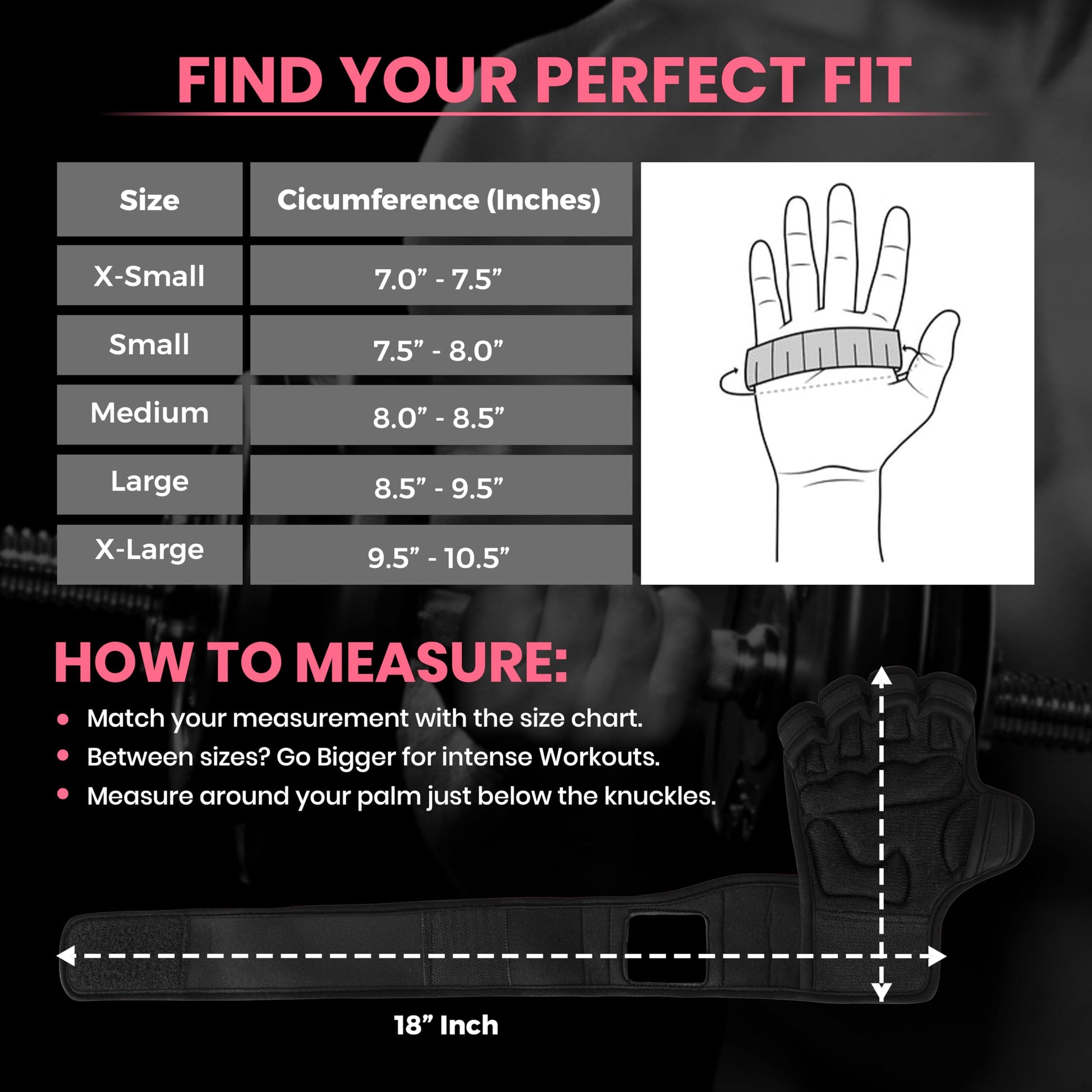 Dhabii Workout Gloves for Men & Women, Smartwatch Compatible Ventilated Gym Gloves with Wrist Wrap