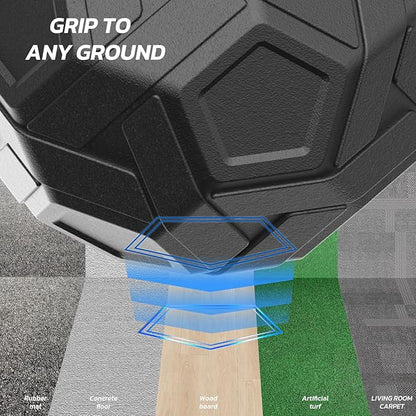 Landmine Attachment for Barbell 2 inch Olympic Bars Natural Rubber T Bar Row Attachment for Press, Row, Rotate, Split Squat Safety Sturdy and Easy to Use with 360° Rotation for Gym Home (Black)