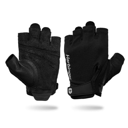 Power Gloves 3.0 - Durable Half Finger Weightlifting Gloves with Adjustable Wrist Closure