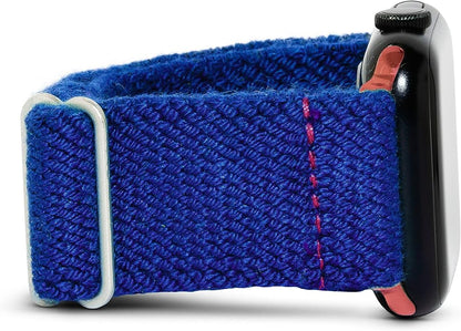 Braxley Bands - Organic Cotton Watch Bands For Women and Men, Compatible With All Apple Watch Sizes and Series - Washable, Sweat-Absorbent, Breathable Fit, Elastic Smart Watch Bands