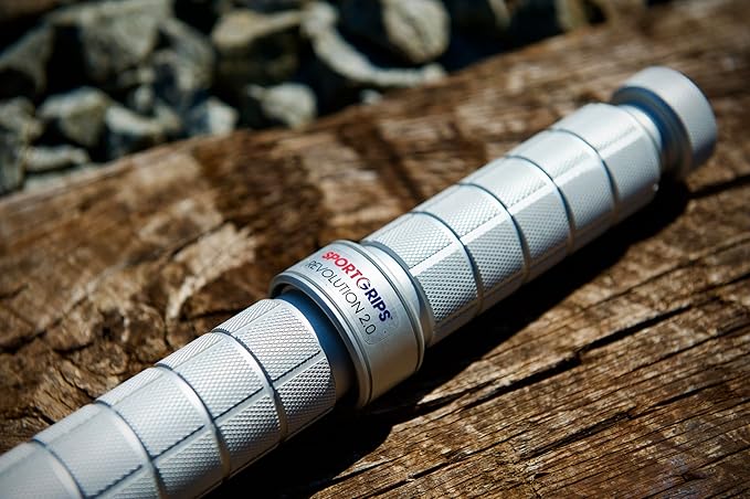 Sportgrips Sidewinder Revolution 2.0 ??Grip, Wrist, & Forearm Strengthener, Adjustable Resistance for Weightlifting, Golf, Baseball, with Anodized Aluminum, USA Made