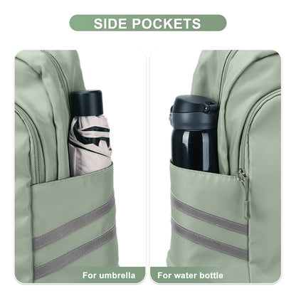 coofay Gym Backpack For Women, Gym Bag with Shoe Compartment