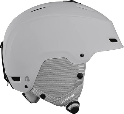 Retrospec Zephyr Ski Helmet - Snowboard Helmet for Adults & Youth - Adjustable Fit with Breathable Vents for Men, Women, Boys and Girls