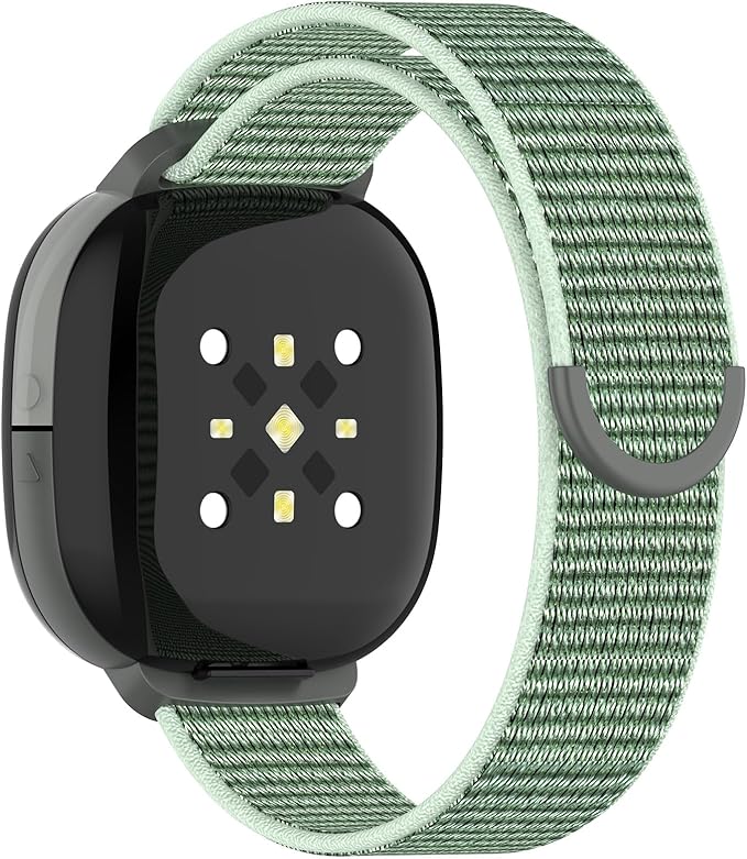 Compatible with Fitbit Ace LTE, Quick Release Nylon HOOK LOOP Sport Strap Accessory Fit for Fitbit Ace LTE Band, Mint
