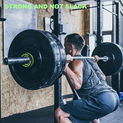 POWER GUIDANCE 50mm Barbell Clamps Barbell Collars, Quick Release Weight Olympic Barbell Clips for Bars, Non-Slip Olympic Barbell Clamps for Workout Weightlifting Fitness Training