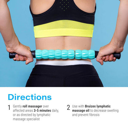 Muscle Roller Lymphatic Drainage Massage Roller Stick - for Myofascial Pain Relief | Post