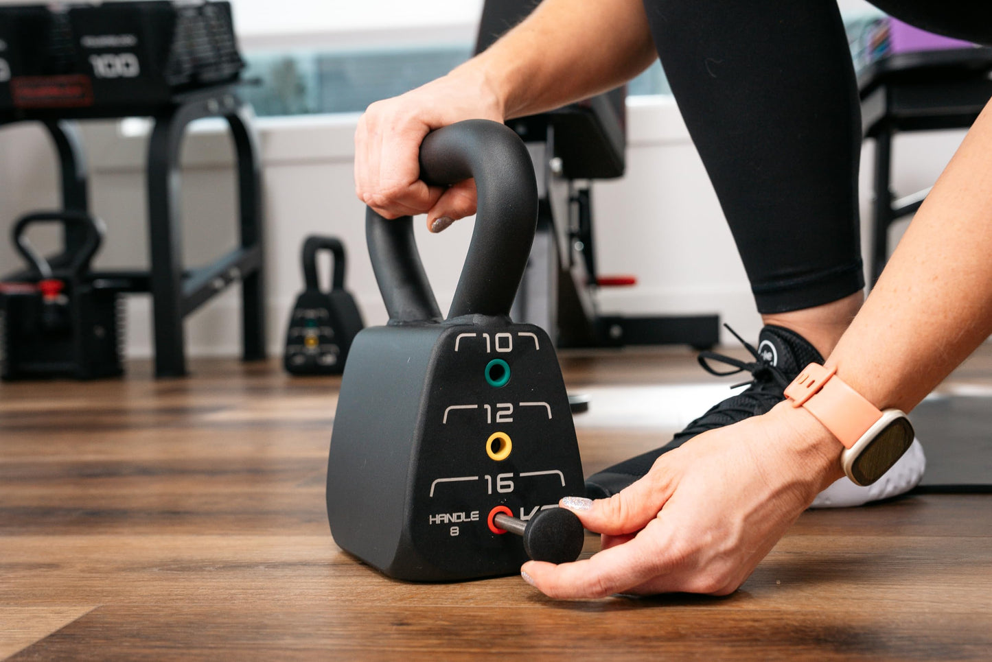 PowerBlock Pro Adjustable Light Kettlebell, 18-35 lb. Weight Set