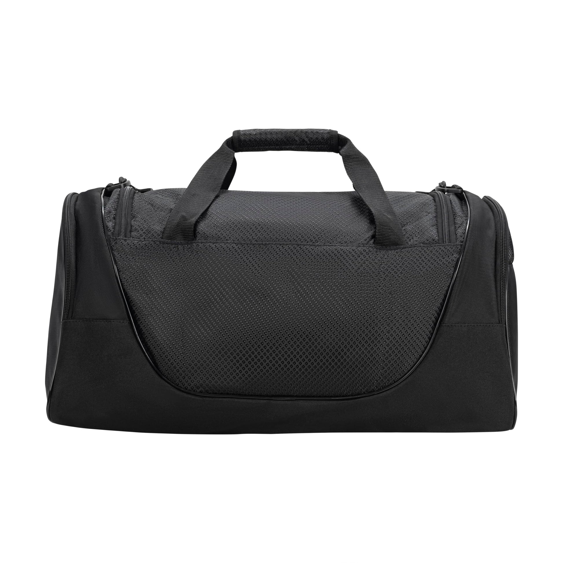 PUMA Contender Duffel Bag with Removable Strap & Shoe Pocket, Black, One Size