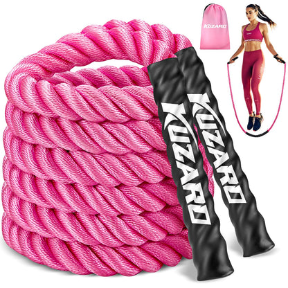 KUZARO Jump Rope, Weighted Jump Rope for Women, Heavy Jump Ropes for Fitness, Home Gym Exercise