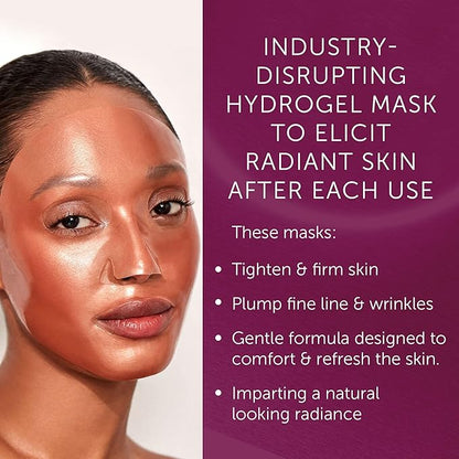 111SKIN Rose Gold Brightening Facial Treatment Mask | Fragrance Free | The Ultimate Pre-Event Mask | For Hydration & Radiance | Set of 5 (1.01 oz each)