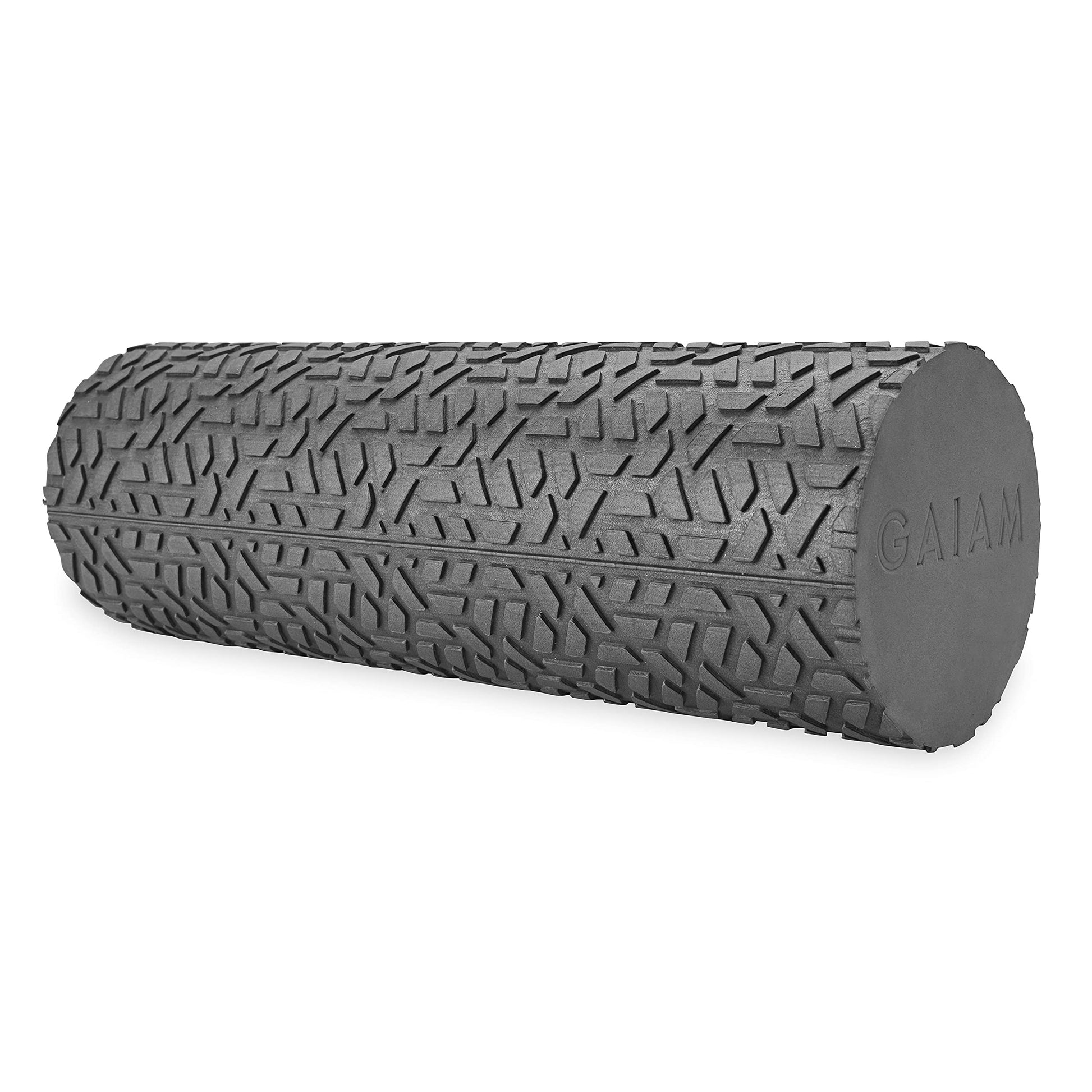 Gaiam Restore Compact Textured Foam Roller, 12", Muscle Recovery