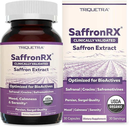 Organic Saffron Extract: Optimized Extract with Safromotivines, Safranal, and Crocins – Clinically