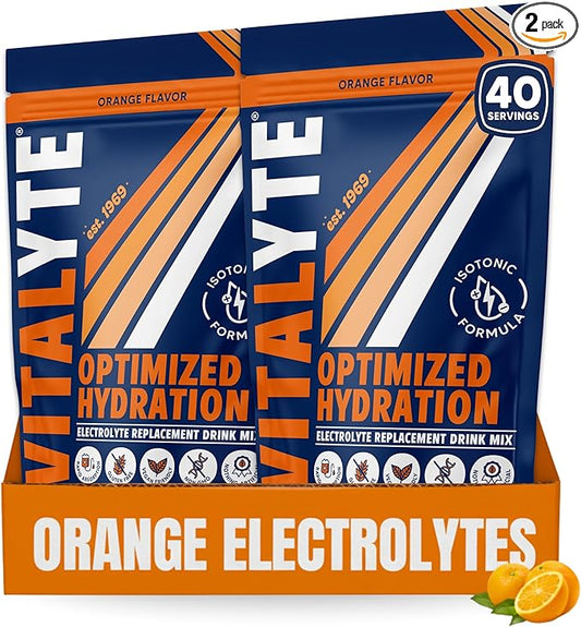 Vitalyte Electrolyte Powder Drink Mix, Isotonic Electrolyte Hydration Mix, Gluten Free Post Workout