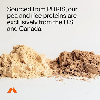 Momentous Vegan Protein Powder - 20 g Plant-Based Protein - NSF Certified for Sport - Gluten-Free - Non-GMO - 22 Servings for Essential Everyday Use - Chocolate