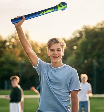 GETMOVIN SPORTS THROWPEDO - The Ultimate Long-Distance Underhand Throw and Catch Game with Self-Correcting Technology for Pinpoint Accuracy - Patent Pending