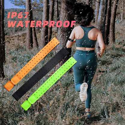 Comfortable Replacement Armband Strap Compatible with OTF, OTF Burn, Orange Theory Fitness, OT Beat Heart Rate Monitor Band