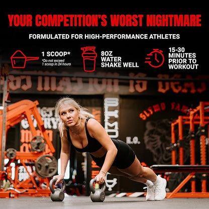 PROSUPPS Mr. Hyde Nightmare Pre Workout Powder with Caffeine & Beta Alanine - Preworkout for Intense Energy, Mental Focus & Performance - Gym & Fitness Supplements (Orange Creamsicle, 30 Servings)